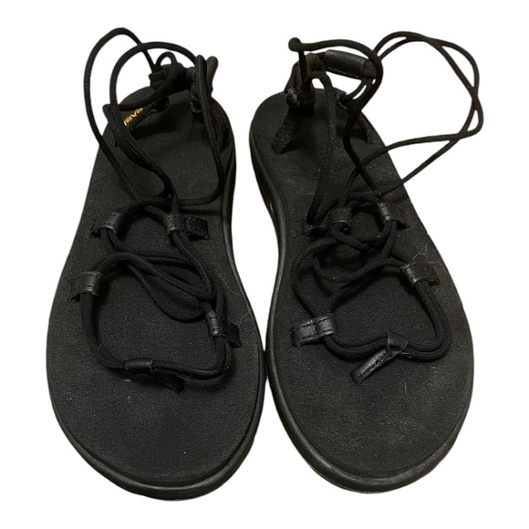 Teva Strappy Voya Sandal Size 8 Black - Picture 8 of 8